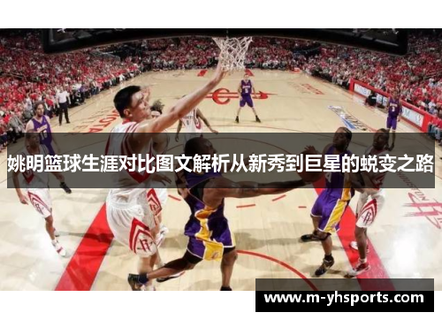 姚明篮球生涯对比图文解析从新秀到巨星的蜕变之路